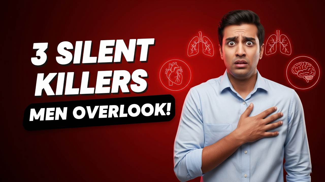 Ignored by Most Indian Men, these 3 Silent Killers Could Be Fatal