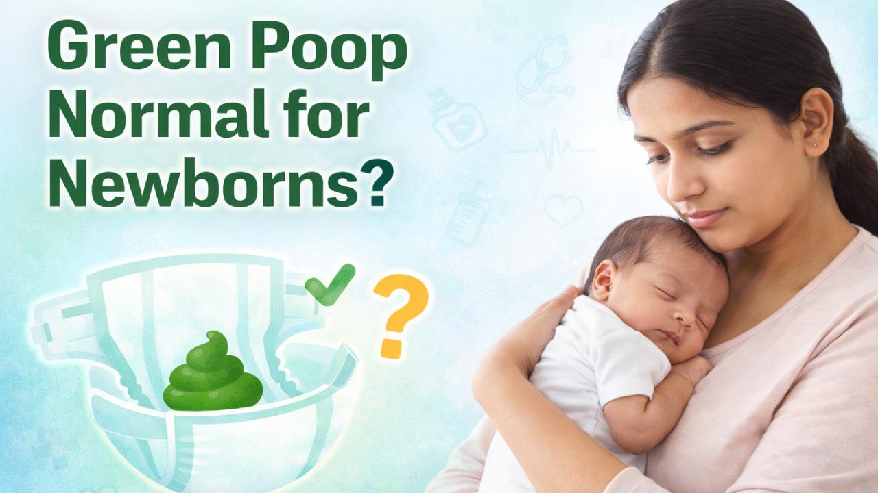 Decoding Your Newborn's Green Poop: A Pediatrician's Guide to What's Normal and When to Worry