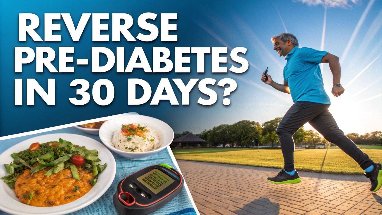 Can You Hit Reverse on Pre-Diabetes in Just 30 Days? Your Indian Diet & Lifestyle Guide to Freedom!